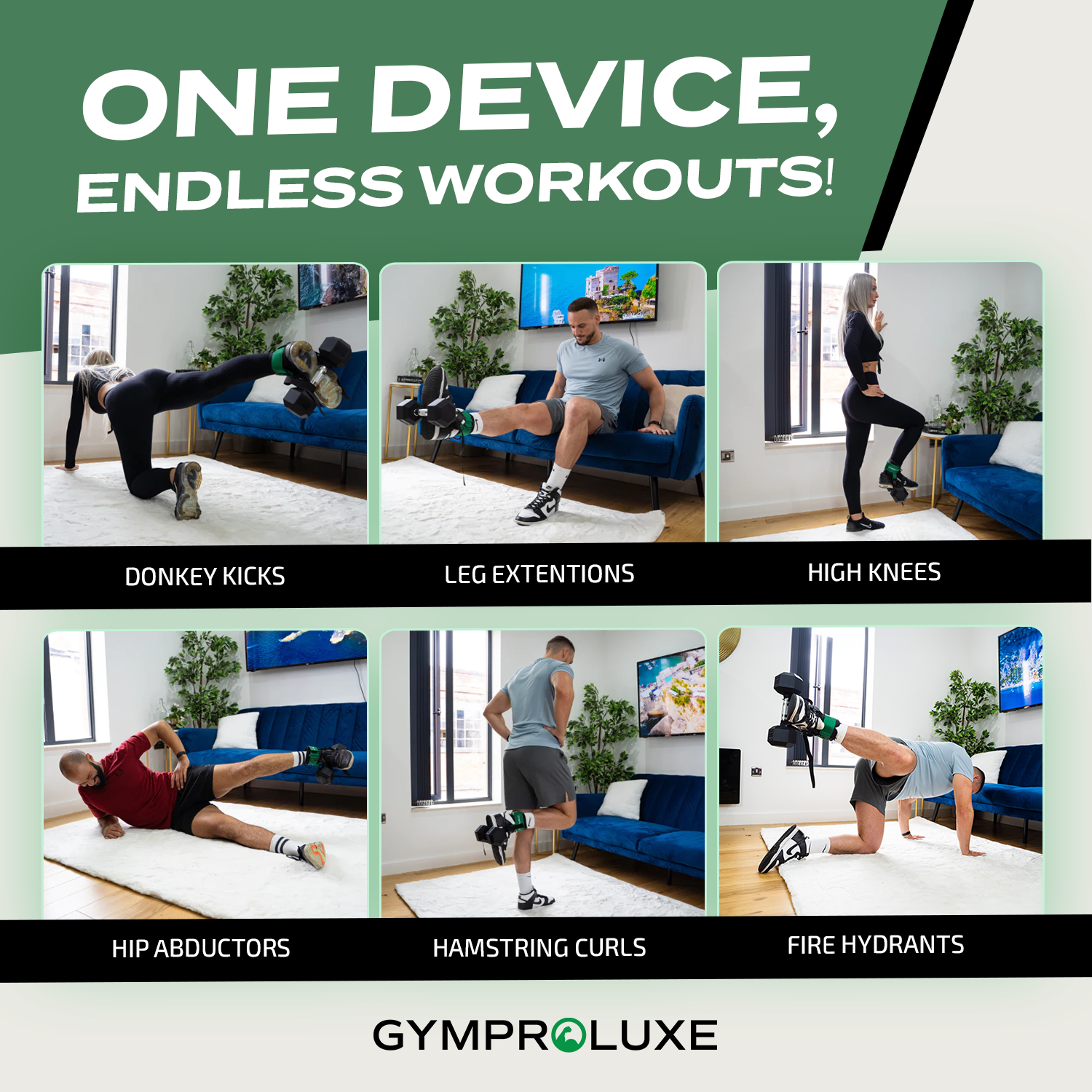 Gymproluxestore Multi Leg Strap