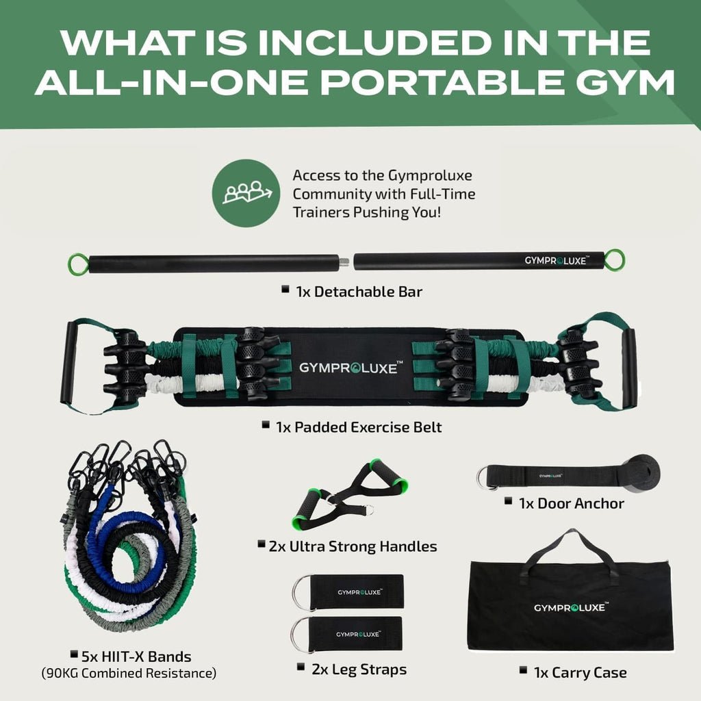 Gymproluxestore All In One Portable Gym  (Summer Bundle)