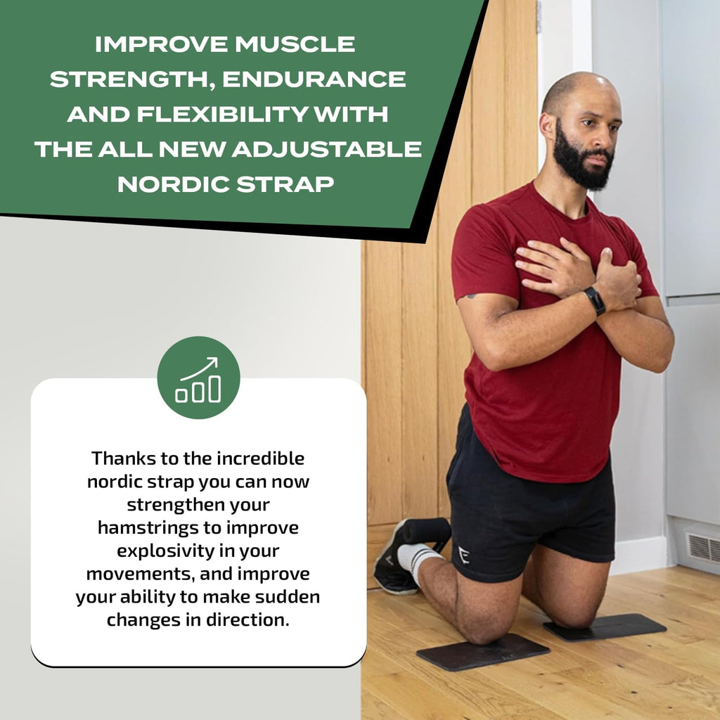 Gymproluxestore Adjustable Nordic Strap