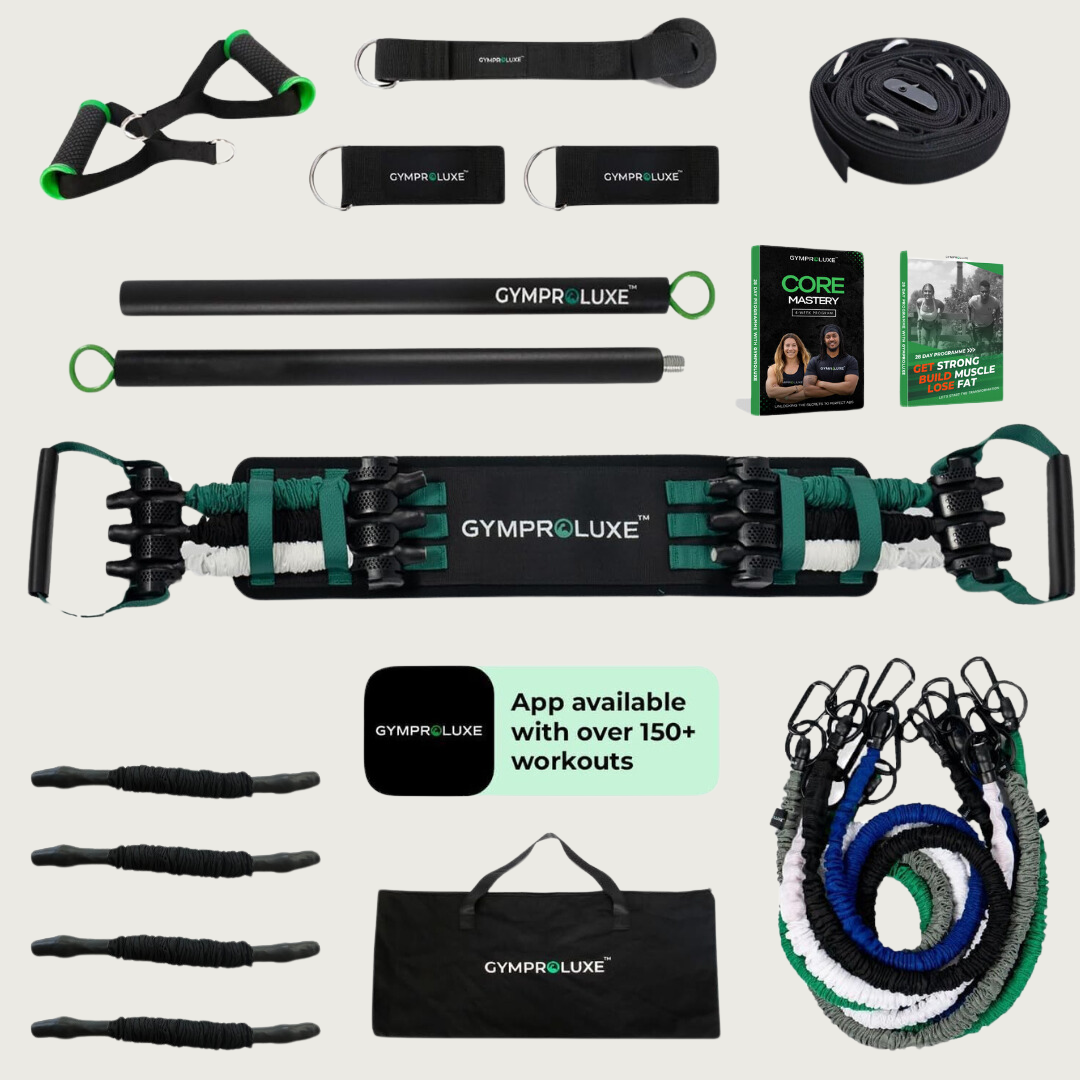 Gymproluxestore All In One Portable Gym (Ultimate Bundle)