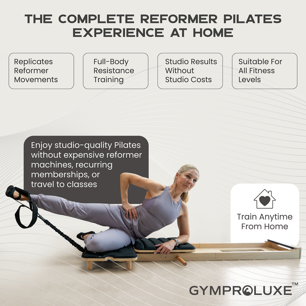 Gymproluxestore portable pilates refomer