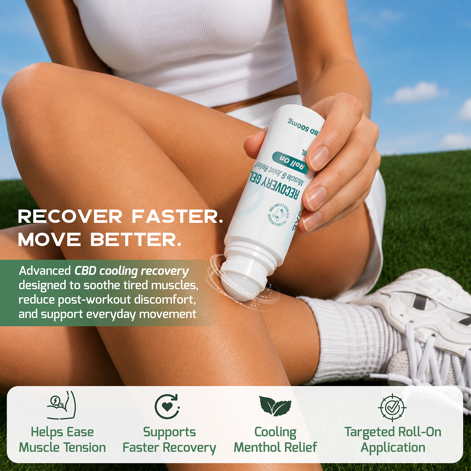 Gymproluxestore Muscle & Joint Freeze Roll-On